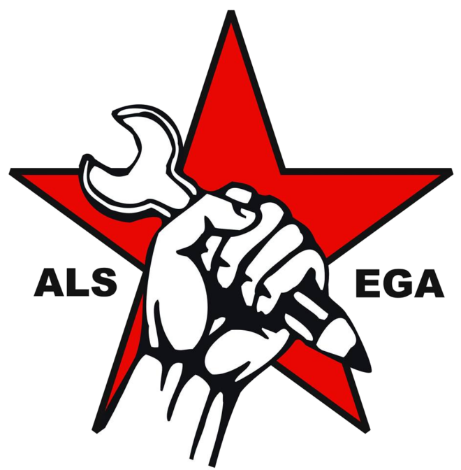Logo Actief Linkse Studenten