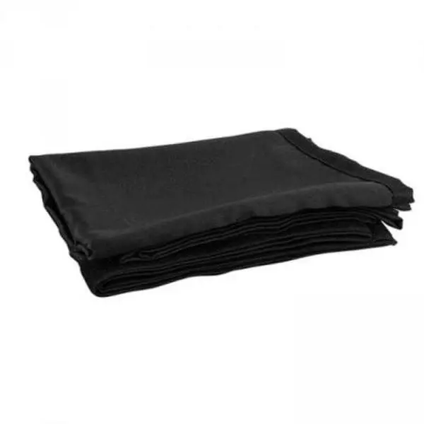 Cloth/curtain black/Zwart Gordijn (set van 3)